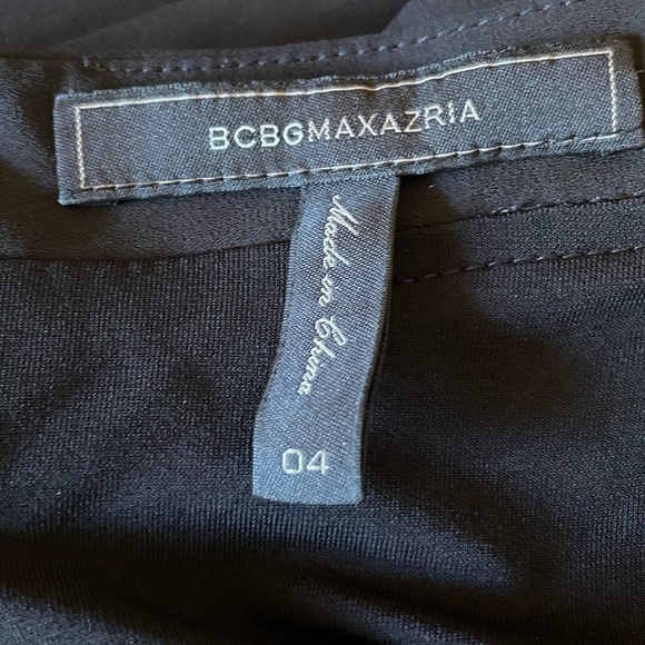 BCBGmaxazria Angeline black halter gown - Picture 10 of 14